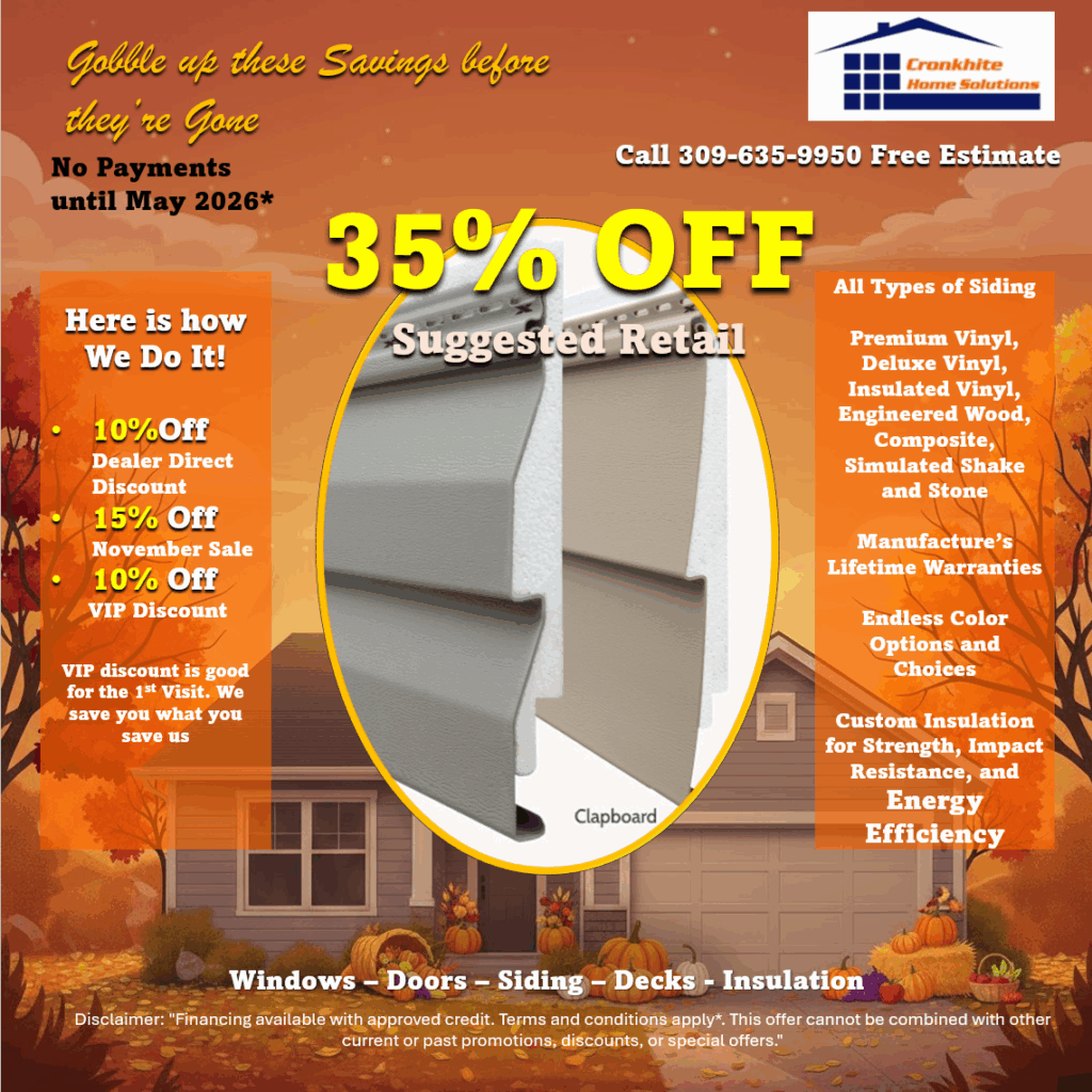 Protect your home with new siding before winter hits